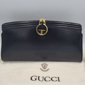 Gucci Vintage Black Clutch